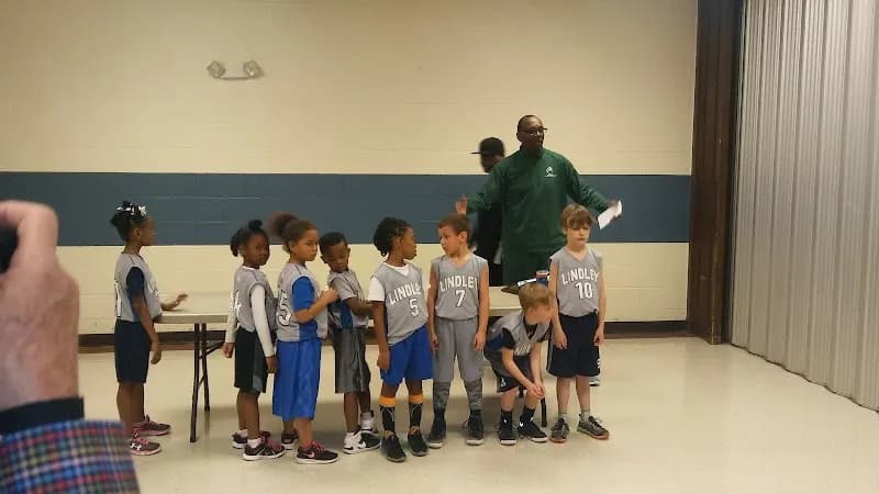 View of Lindley Recreation Center in Greensboro, NC