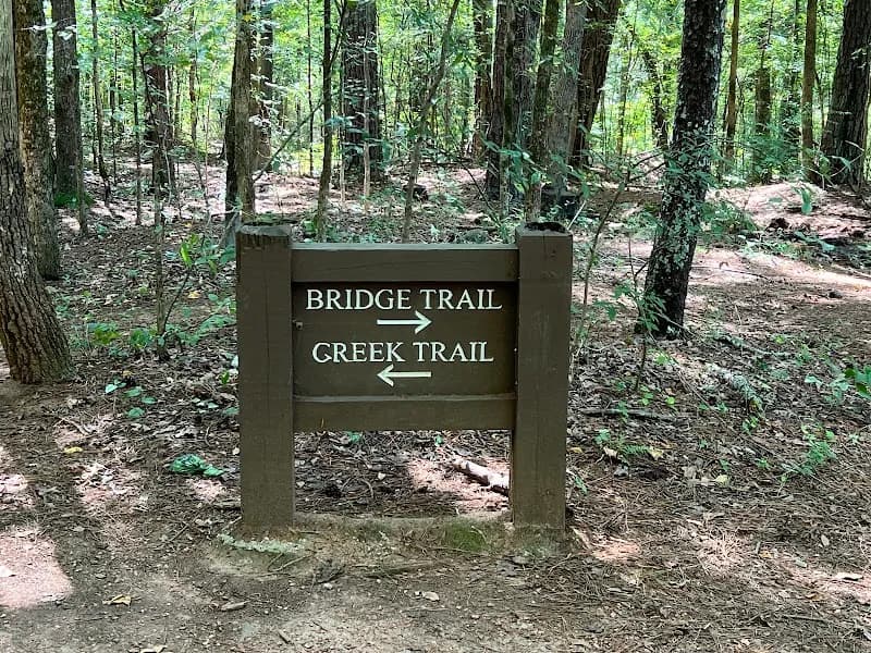 View of Line Creek Nature Area in Peachtree City, GA