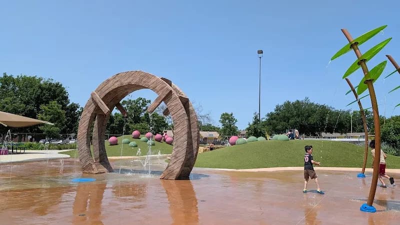 Linwood Splash Pad water park in Wichita, KS