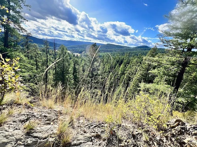View of Lion Mtn Trailhead, Whitefish Trail in Whitefish, MT