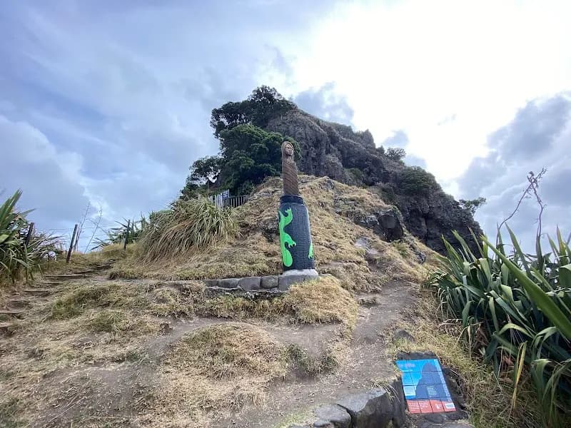 View of Lion Rock in Piha, AKL