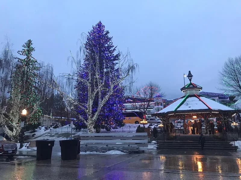 View of Lions Club Park in Leavenworth, WA