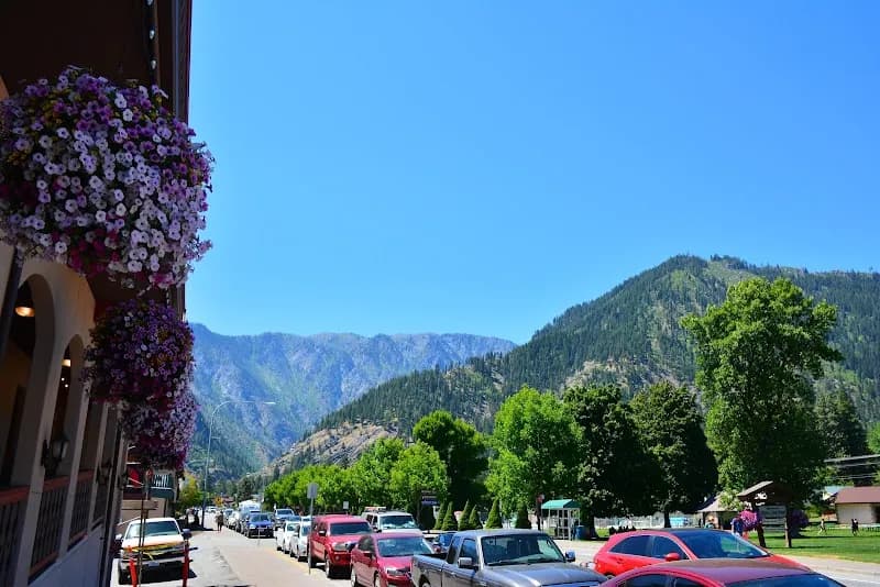 View of Lions Club Park in Leavenworth, WA
