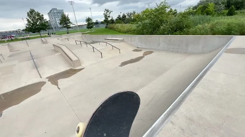 View of Lions Sports Park in Milton, ON