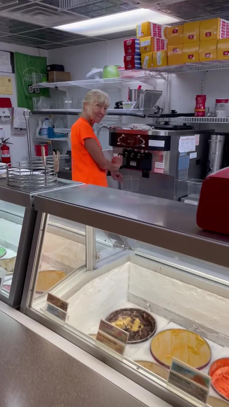 View of Little Red Barn Ice Cream Cafe in Columbia, MD