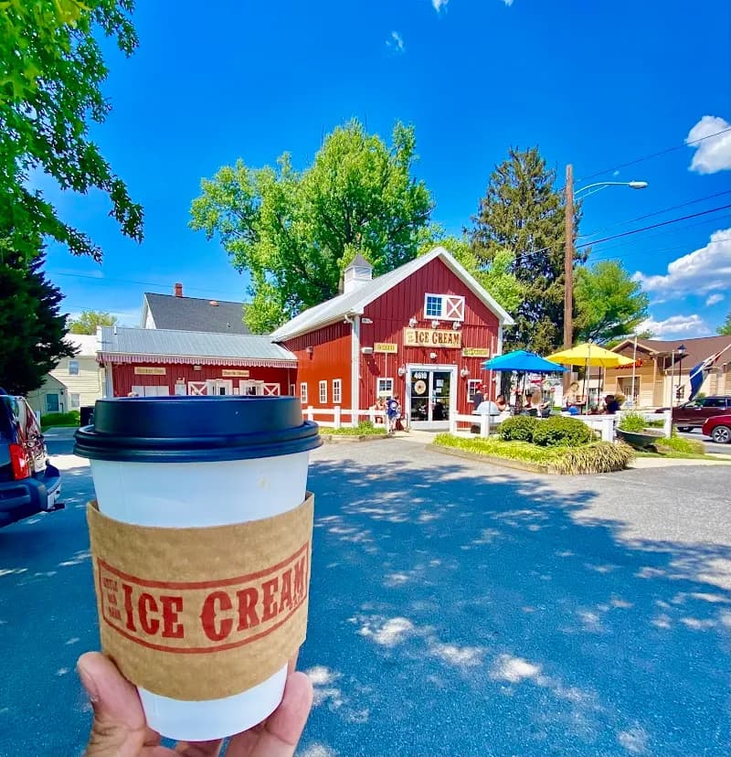 View of Little Red Barn Ice Cream Cafe in Columbia, MD