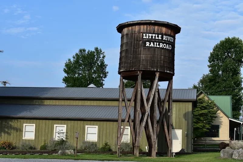 View of Little River Railroad/Lumber Museum in Townsend, TN