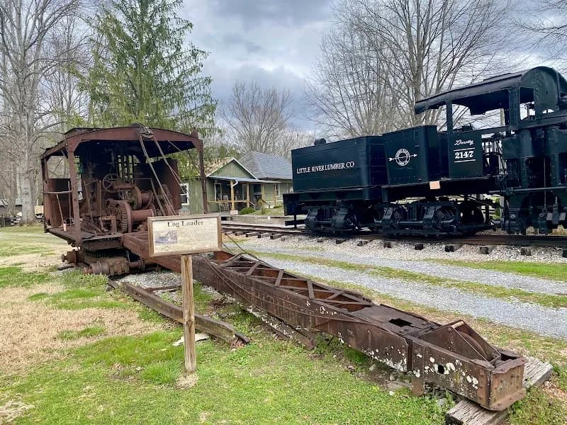 View of Little River Railroad/Lumber Museum in Townsend, TN