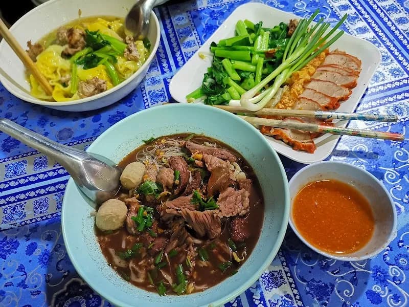 View of Local Family Noodle Shops (Ton Payom area) in Ton Payom, CM