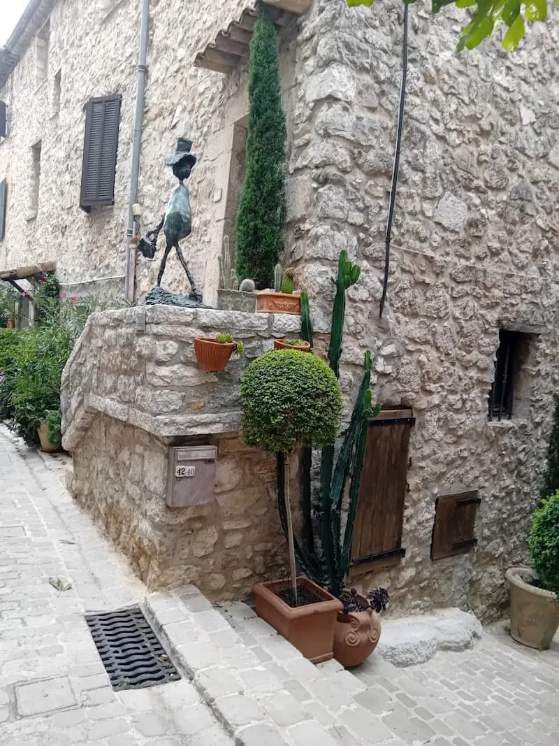 View of Local Fruit and Vegetable Markets in Tourrettes-sur-Loup, PACA