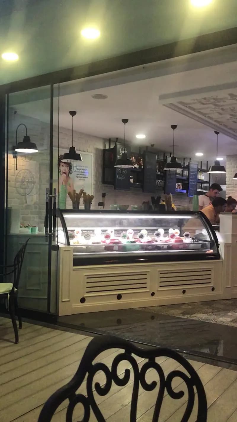 View of Local Ice Cream & Dessert Shops in Döşemealtı, Antalya