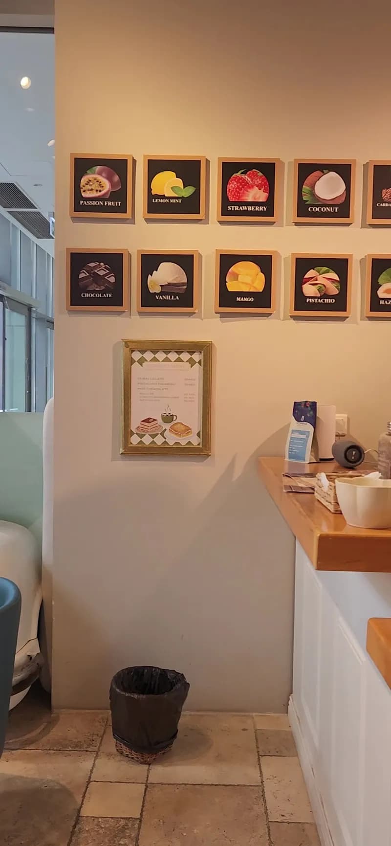 View of Local Ice Cream Parlors on Street 10 in Satwa, Dubai