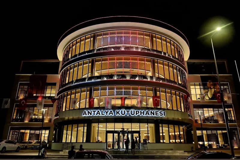 View of Local Library of Gündoğdu in Gündoğdu, Antalya