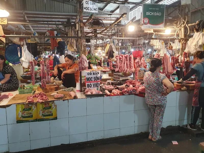 View of Local Night Market (Cho Dem Vung Tau) in Vung Tau, HCMC
