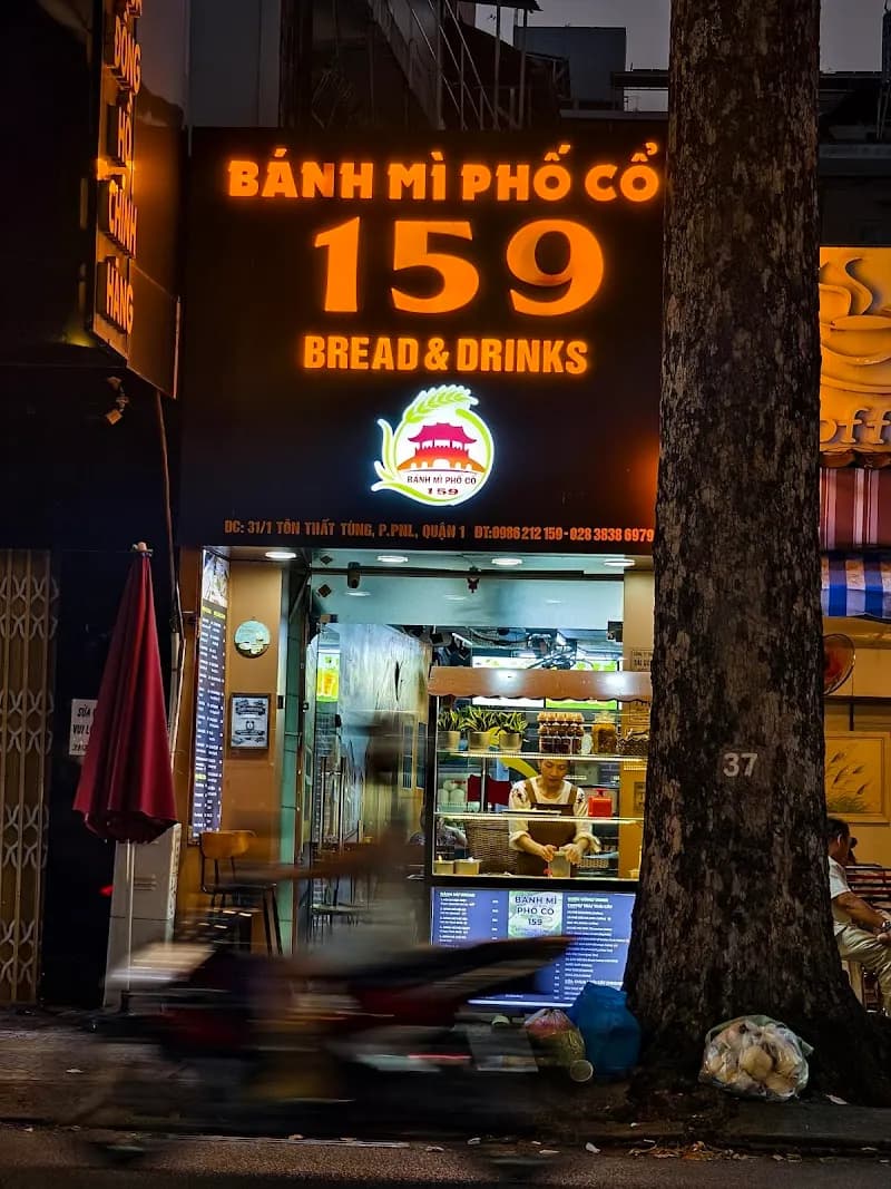 View of Local Pho and Banh Mi Shops on Vo Van Tan Street in Tan Binh, HCMC