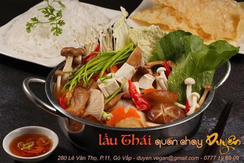 View of Local Vietnamese Comfort Food Restaurants in Go Vap, HCMC