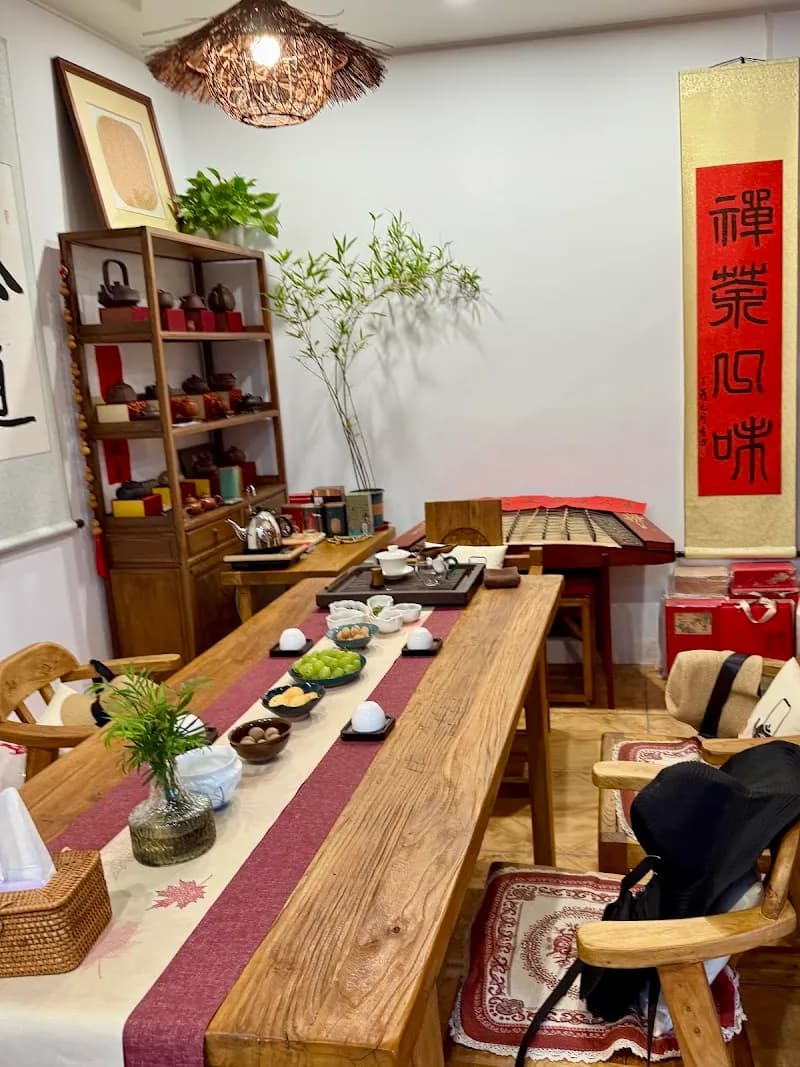 View of Local Xiangshan Teahouses in Xiangshan, Beijing