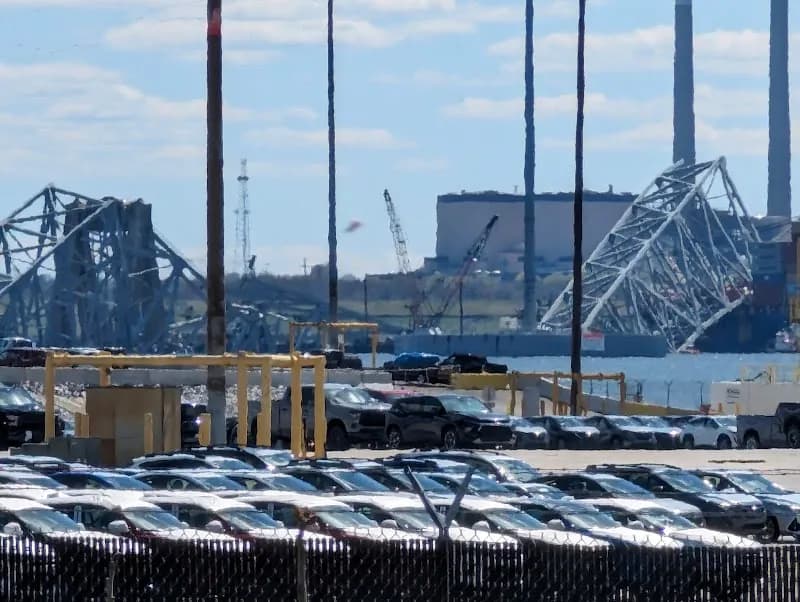 View of Logan Village Shopping Center in Dundalk, MD