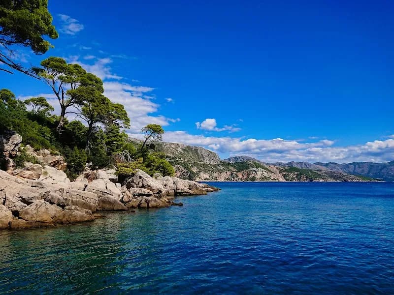 Lokrum island in Dubrovnik, DN