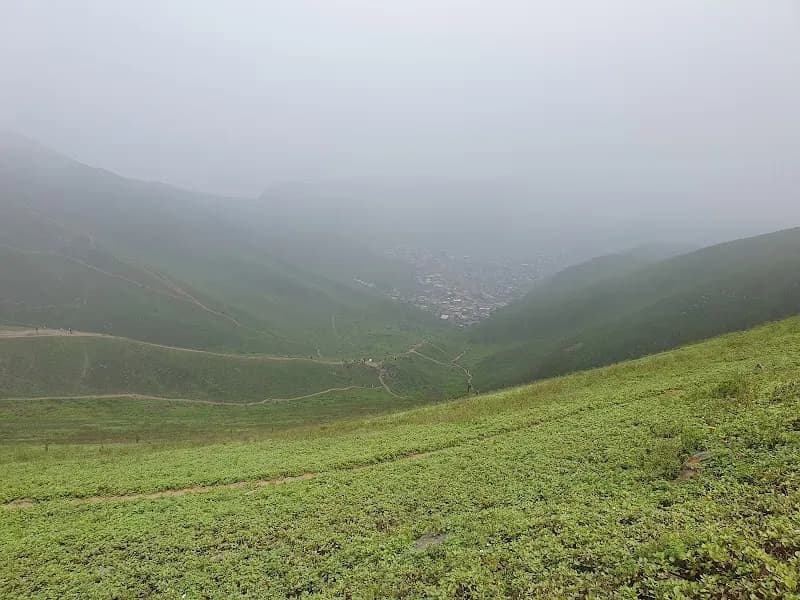 View of Lomas de Villa Maria in Santa María del Mar, Lima