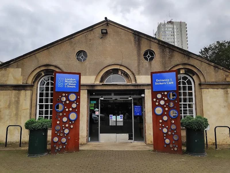 View of London Museum of Water & Steam in Chiswick, London