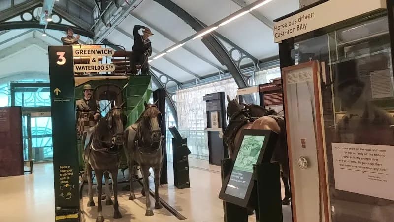 View of London Transport Museum in London, LDN