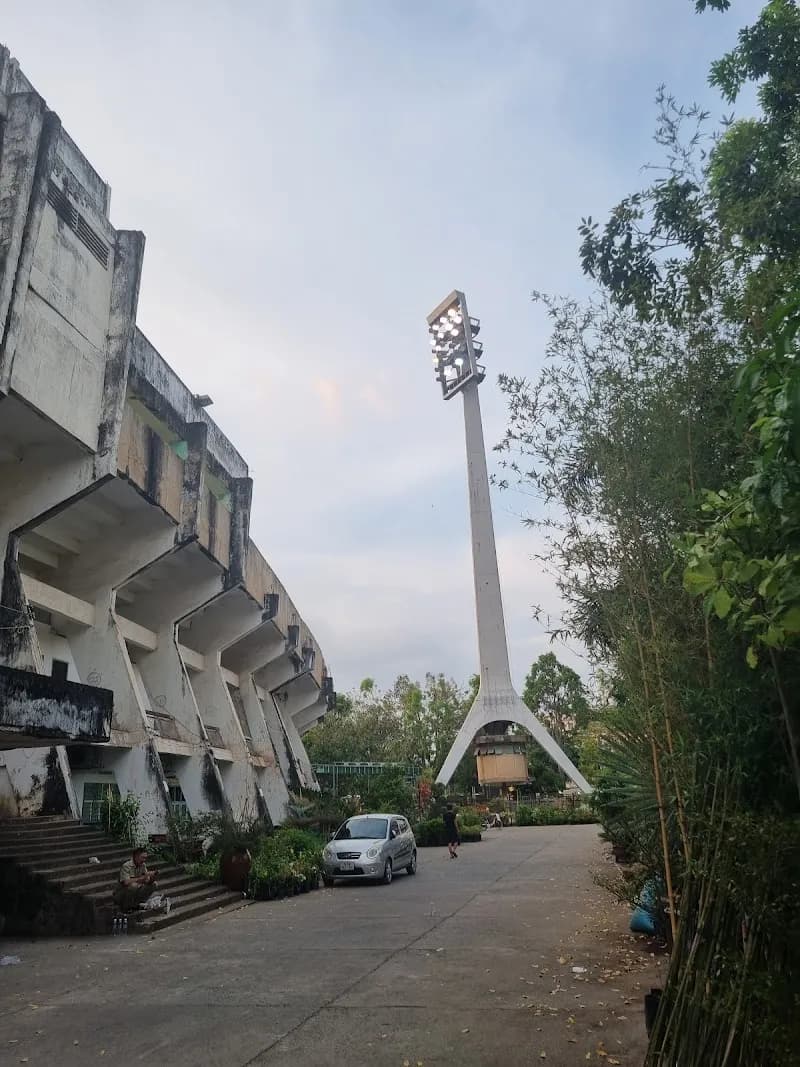 View of Long An Stadium in Long An, HCMC