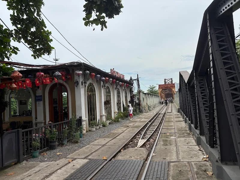 View of Long Bien Railway Station in Long Biên, HN