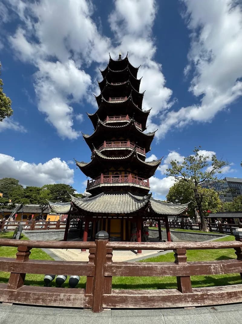 Long Hua Temple Fair Area attraction in Hongkou, SH