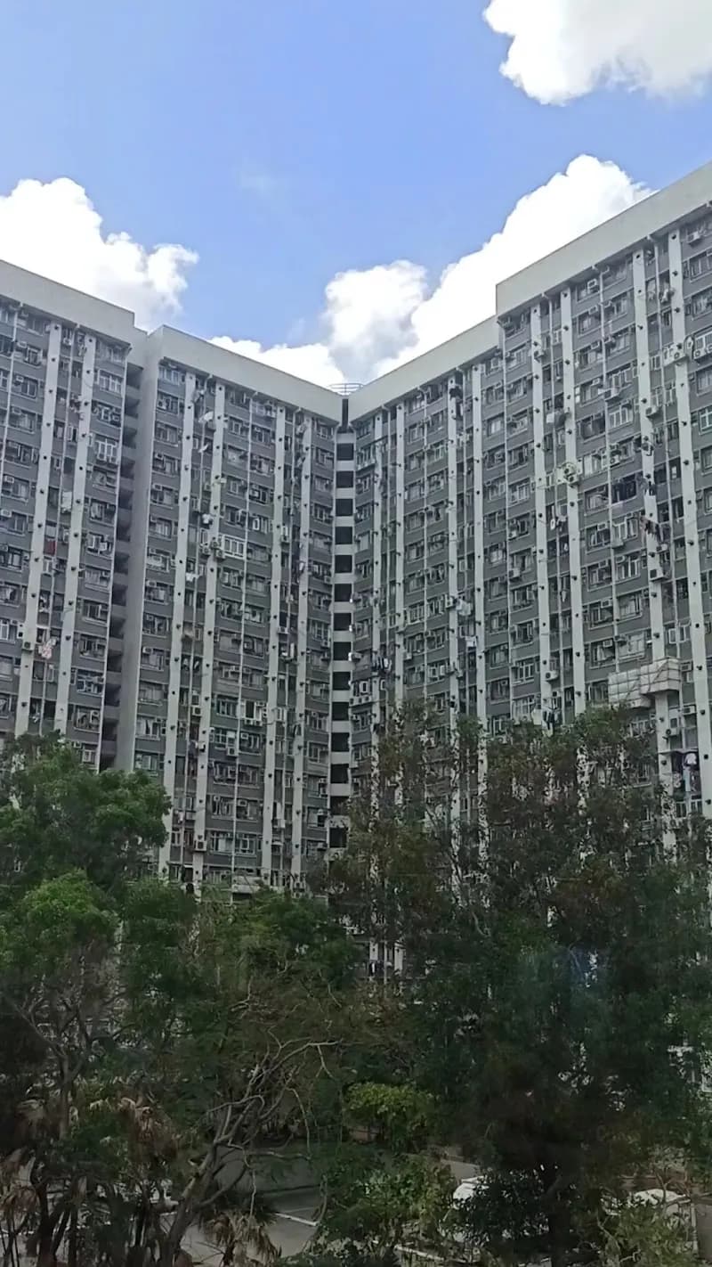 View of Long Ping Estate in Yuen Long, HK