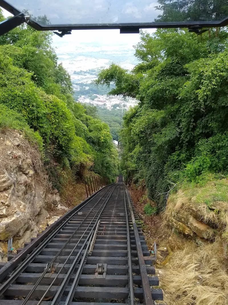 View of Lookout Mountain Incline Railway in Chattanooga, TN