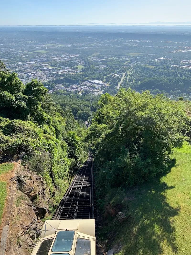 View of Lookout Mountain Incline Railway in Chattanooga, TN