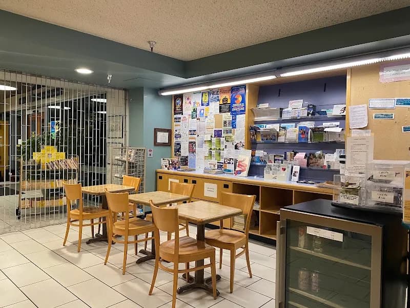 View of Los Altos Library in Los Altos, CA