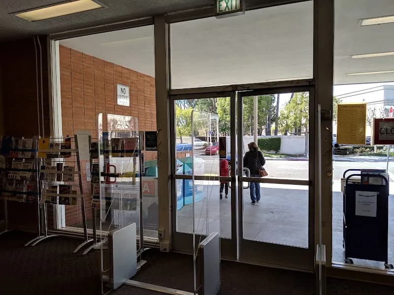 View of Los Altos Neighborhood Library in Long Beach, CA