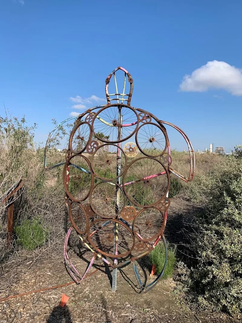 View of Los Cerritos Wetlands in Long Beach, CA