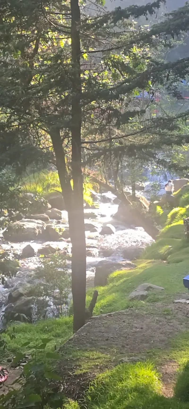 View of Los Dinamos in La Magdalena Contreras, CDMX