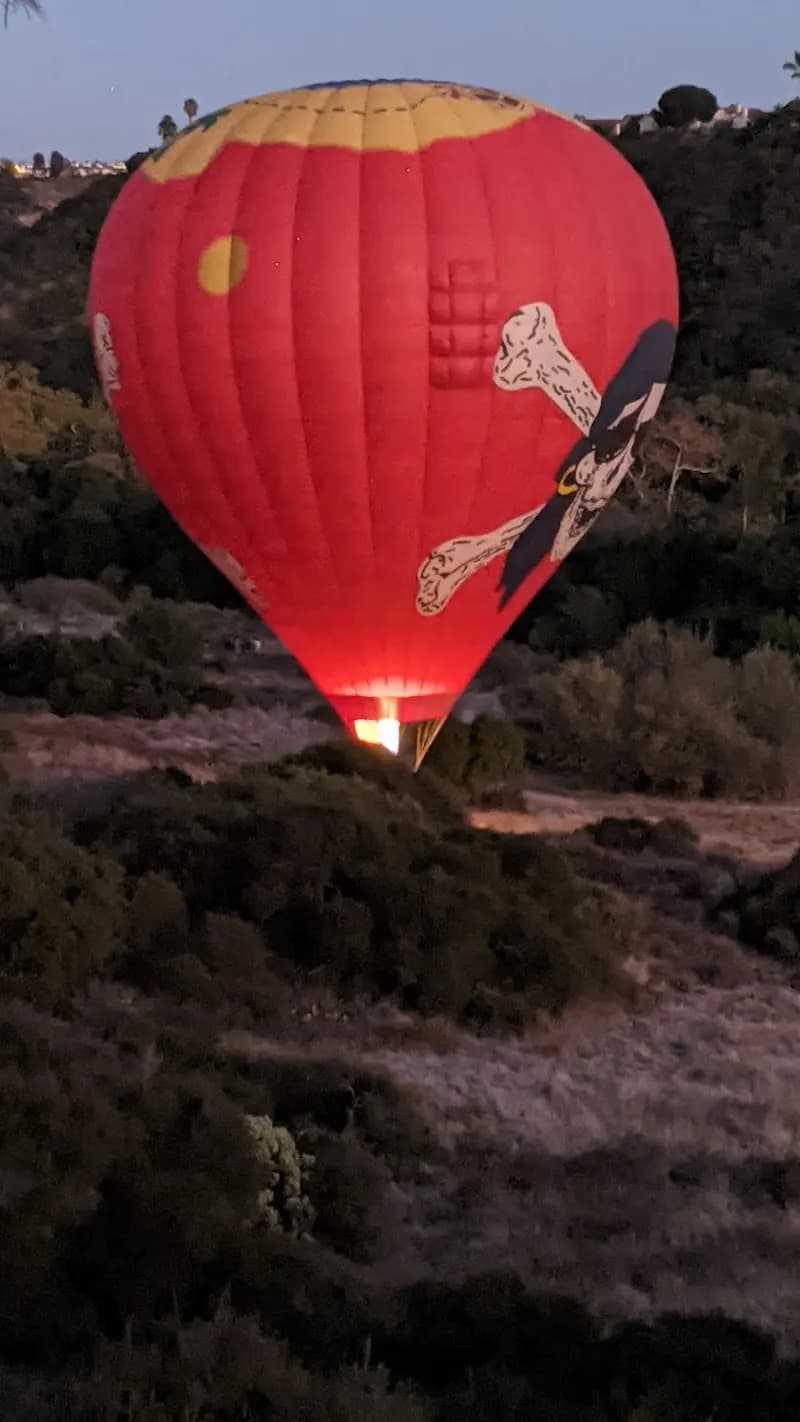 View of Los Penasquitos Canyon Trail in Rancho Peñasquitos, CA