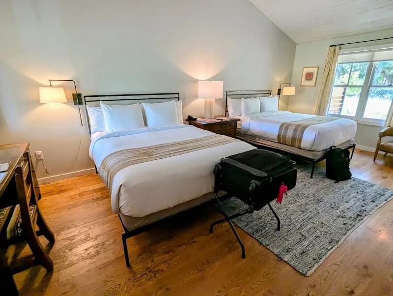 View of Los Poblanos Historic Inn & Organic Farm in Alameda, NM