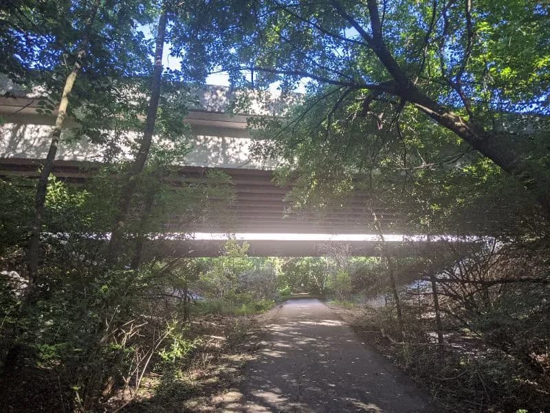 Lost Bridge Trail route in Springfield, IL