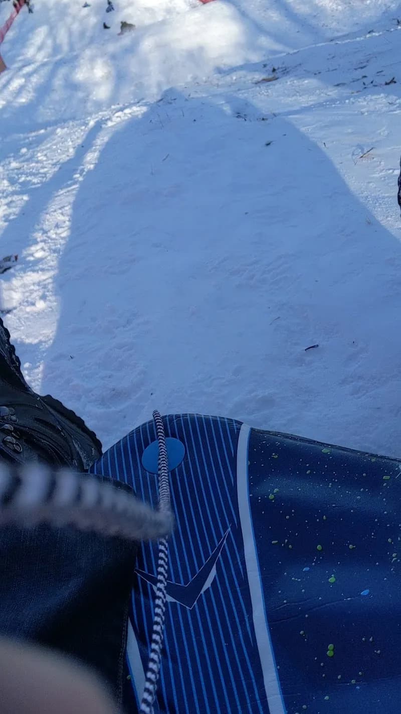 View of Lost Lake Nature Park in Frankfort, MI