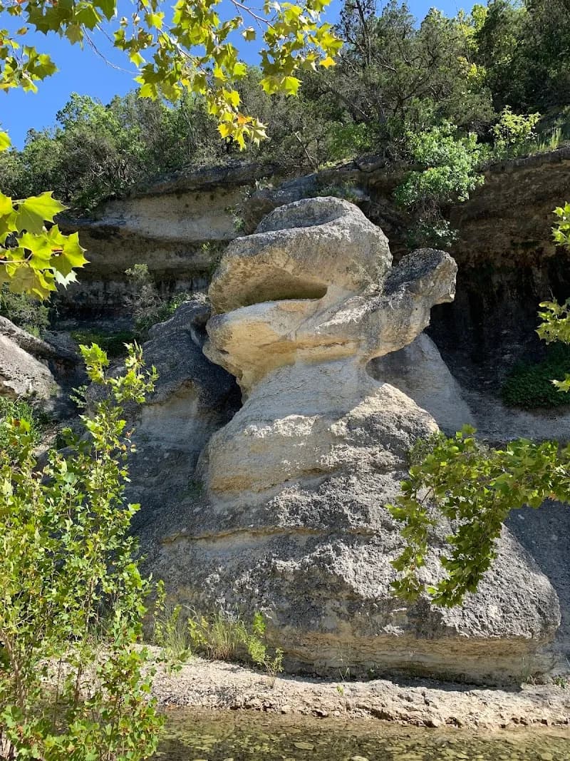 View of Lost Maples State Natural Area in Leon Valley, TX