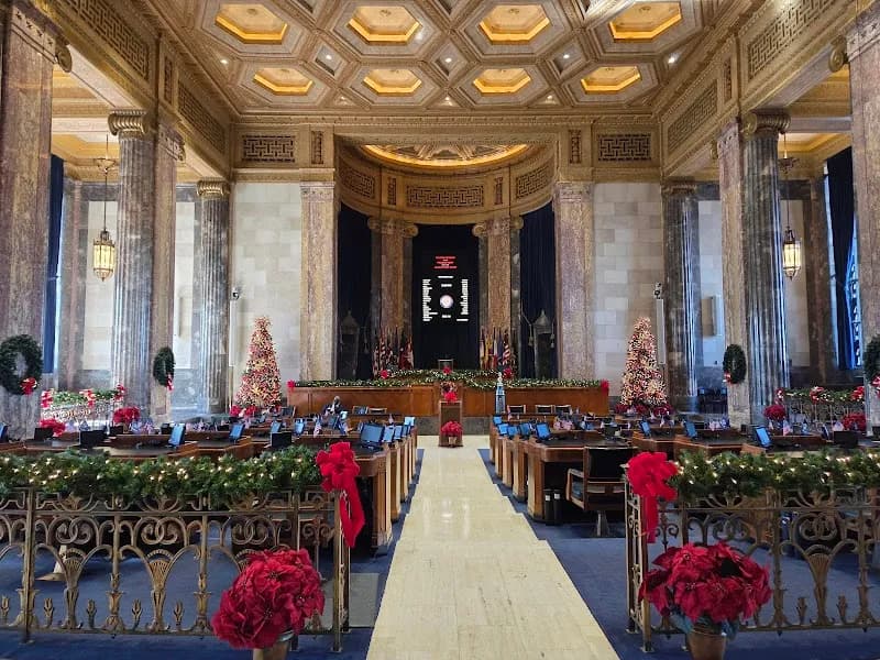 View of Louisiana State Capitol in Baton Rouge, LA