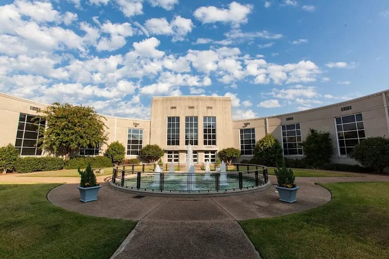 View of Louisiana State Exhibit Museum in Shreveport, LA