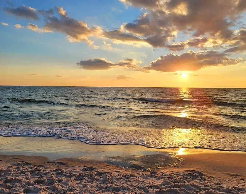 View of Lowdermilk Park in Naples, FL
