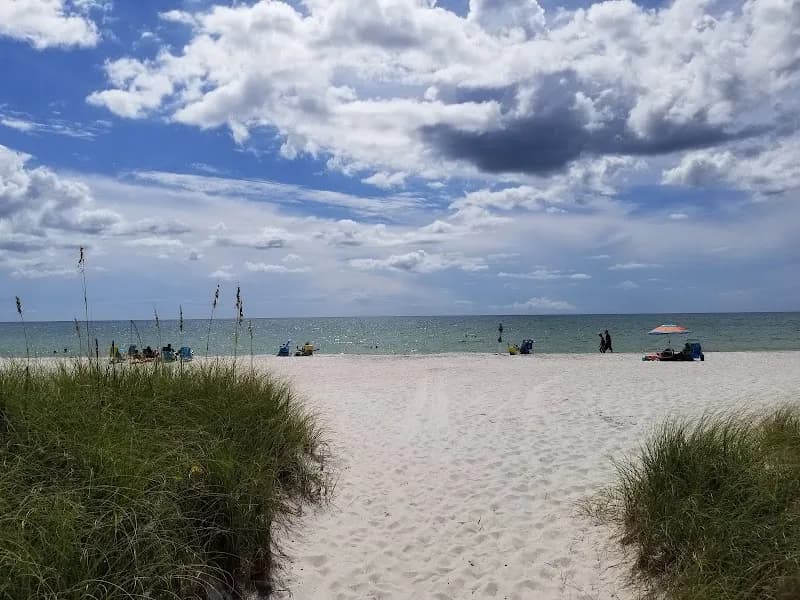 View of Lowdermilk Park in Naples, FL
