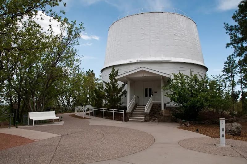 View of Lowell Observatory in Flagstaff, AZ