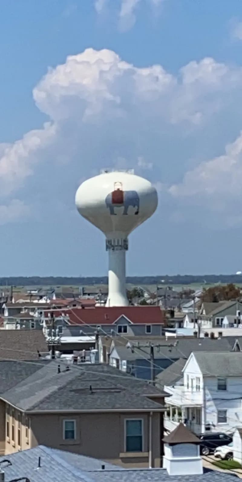 View of Lucy the Elephant in Atlantic City, NJ