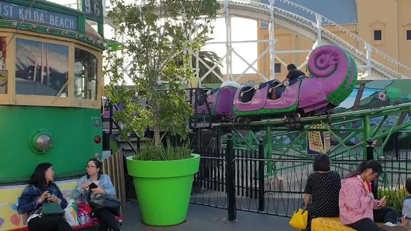 View of Luna Park Melbourne in Melbourne, VIC