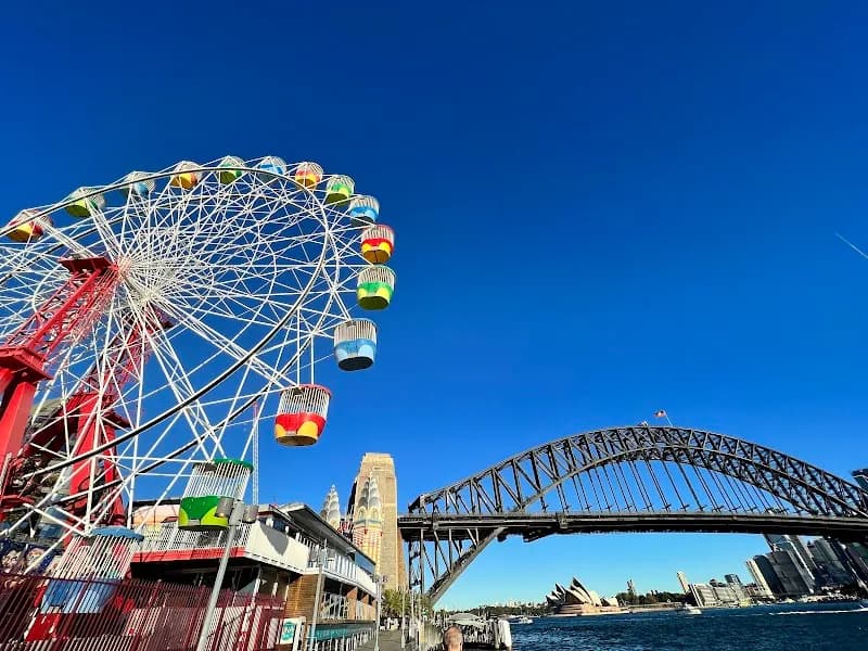 View of Luna Park Sydney in Sydney, NSW
