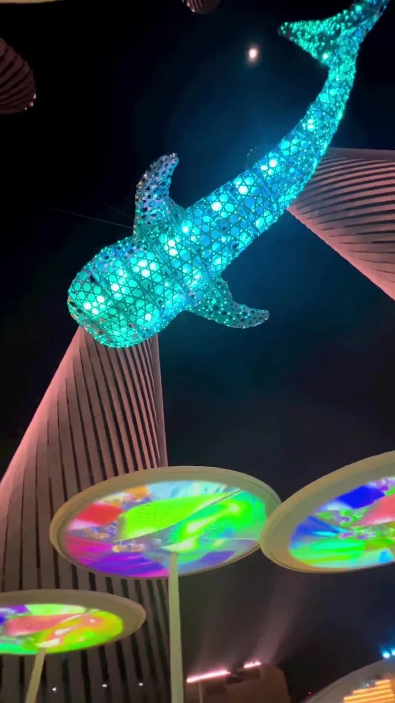 View of Lusail Plaza in Lusail, QA